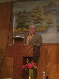 Speaking Sunday morning