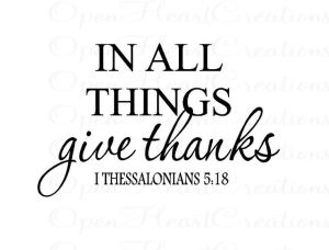 Does that really mean in ALL things?