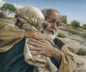 A father's heart for a son he can now have fellowship with...