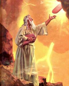 Moses and God